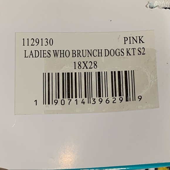 ENVOGUE Kitchen Towels Set of 2 French Illustrated - Dogs at Brunch - Picture 10 of 11